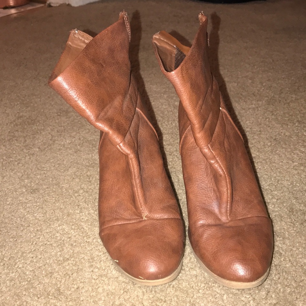 Gently used boots